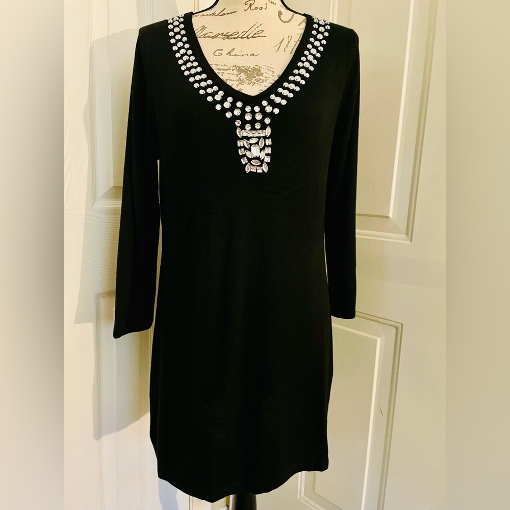 IMAN Top / Dress with Silver Embellishments